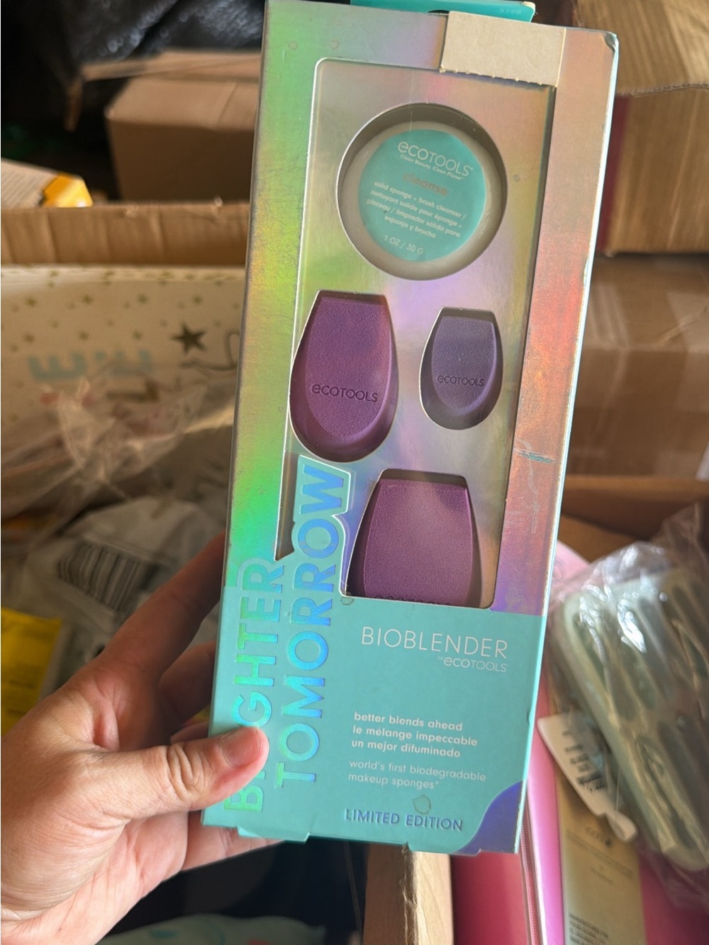 ecotools Purple Bioblender Limited Edition Makeup Sponge Set